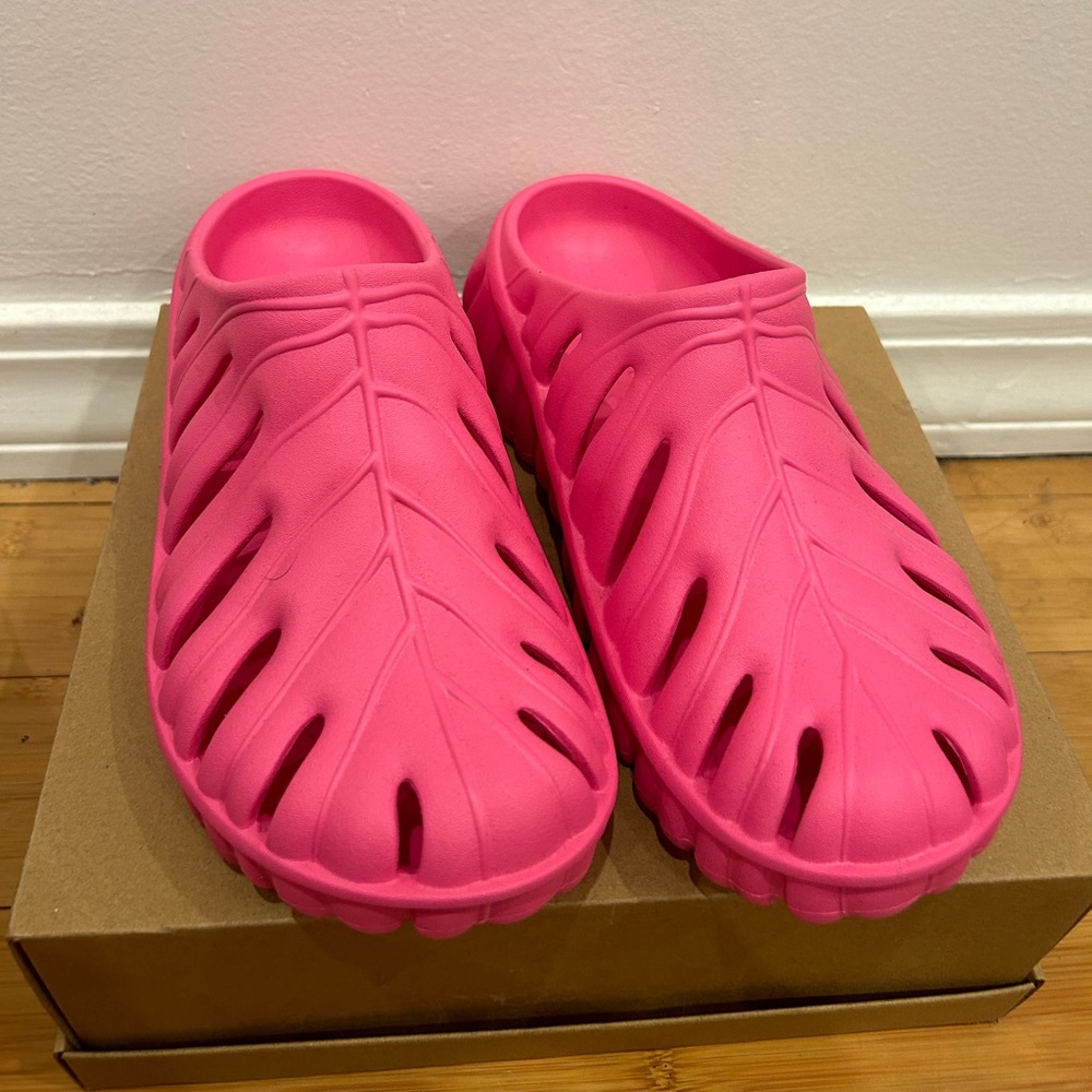 JW Pei Tara Leaf Platform Clog